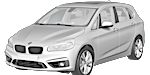 BMW F45 B2436 Fault Code